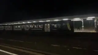 SWR class 450 ￼ basin Stoke,   train and the fast down Weymouth SWR class 444 