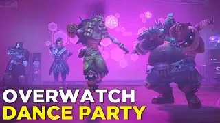 Overwatch Anniversary: ALL DANCE EMOTES