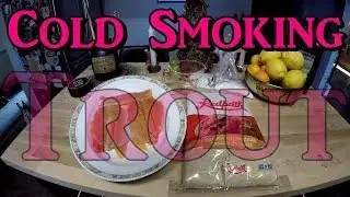 RE-UPLOAD Cold Smoking Fish (Trout) In A Dry Brine #fishing #fish #trout #fishingvideo