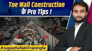 Complete Information about Toe Wall | Key Elements in Toe Wall Construction | Highway Engineering