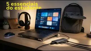 Setup de Estudo Perfeito: 5 Periféricos Custo-Benefício Para Notebook (Aula Online + Produtividade)