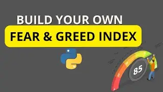 Build a LIVE Crypto Fear & Greed Index in Python &mdash; No API Keys, No Paywalls (Full Code Demo)