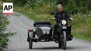Putin's delegation gifts Alaska man a $22K motorcycle after viral interview