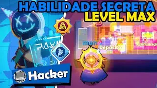 HACKER NÍVEL MÁXIMO e DESBLOQUEEI UMA HABILIDADE SECRETA no Super Sus
