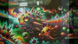 Psychedelic Pink Panther Trip | Mexico Tattoo Expo 2025 🔮💀 Pinky&rsquo;s Ink Vortex Stay Salty 🐒⚡