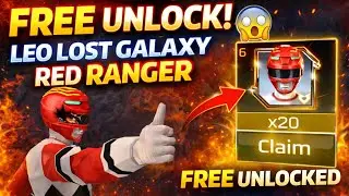 FREE UNLOCK 😱 Leo Lost Galaxy Red Ranger | Power Rangers Legacy Wars