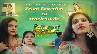 Function to Work Mode | Busy Day #vlog #telugu #teluguyoutuber  #trending #teluguvlogs #function