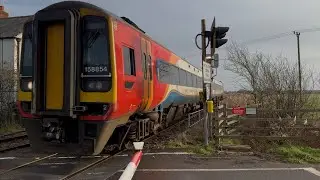 Brewster Lane Level Crossing (Lincolnshire) Monday 12.01.2026