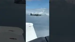 Fui interceptado por um Tucano da FAB perto de Campo Grande. #fab #aviation #interceptacao