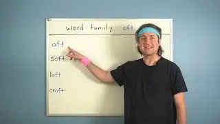 English with Mike:  Learn Pronunciation with Word Families (-oft)