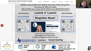 1.23 Tarrant Roofing, Baker Firm, Fidelity Title bring you $100K Annually w Google Business Profile