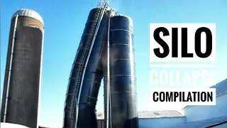 Amazing Silo Collapse Compilation