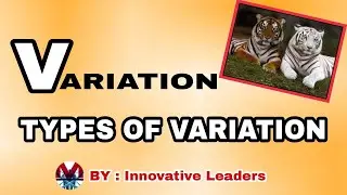 Variation | Types of Variation | Urdu | Hindi |Innovative Leaders