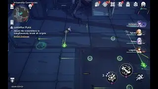 [Honkai: Star Rail Mini Puzzle] Master Gongshu & Luminflux Pyxis - Day 2 - Divination Commission