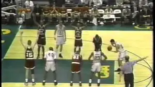 03/18/1994 NCAA East Regional 1st Round:  #9 Boston College Eagles vs.  #8 Washington State Cougars