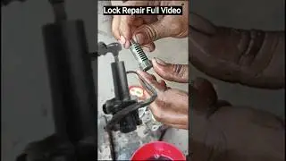 Apache Lock Repair #automobile #bikemechanic #bike #splendorbike #smartphone #shorts #short