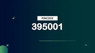 Pincode 395001 - Govt. Medical College, Athwalines & More