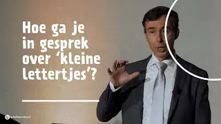 Hoe ga je in gesprek over het evangelie zonder ‘kleine lettertjes’? | dr. G.A.(Gert) van den Brink