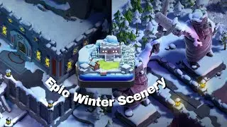 New Epic Winter Scenery😱😱...Clash Of Clans...🏞🏞