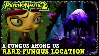 Psychonauts 2 Rare Fungus Location for Lili's Quest - A Fungus Among Us Trophy / Achievement Guide
