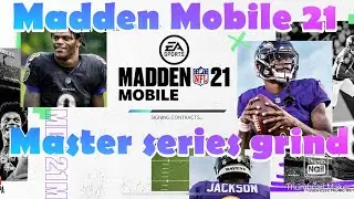 Madden NFL Mobile 21 master series grind!!! Huge giveaway