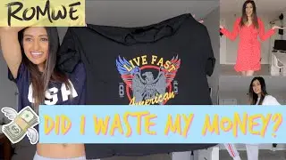 Romwe Try On Haul - Unboxing and First Impression