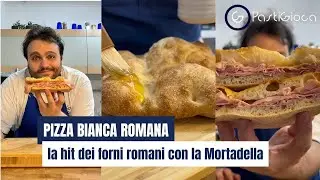PIZZA BIANCA ROMANA, la regina dei forni romani! La pizza con la Mortazza