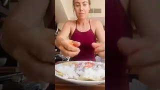 Try this Oil-free Sushi Nachos! Inspired by Chef AJ #thestarchsolution #weightlossjourney #5050dish