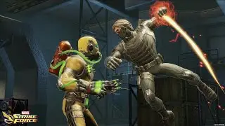WINTER SOLDIER is Back Luke Cage/Spiderman Marvel Strike Force Gameplay Boosters Part 12