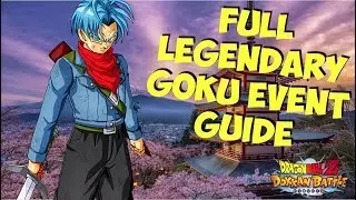 LET'S DO THIS! Full Legendary Goku Event Guide + Tips: DBZ Dokkan Battle