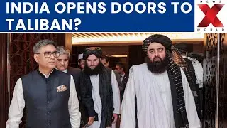 India Hosts Taliban Foreign Minister: Strategic Shift or Diplomatic Risk?| NewsX World #afghanistan