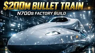 Inside Japan&rsquo;s $200 Million Bullet Train Factory &ndash; How the N700S Is Built