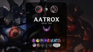 Aatrox Top vs Darius - NA Master Patch 14.5