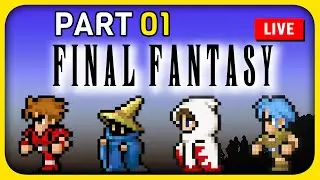 Final Fantasy (Pixel Remaster) Part 1 | Garland, Bridge,  Pravoka, Pirates, and Elfheim