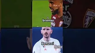 which defense line is better 🥶 |#shorts #football #tiktok #barcelona #juventus