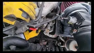 Water Pipe repair from water pump on Car #MX5 #Miata