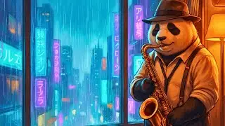 Bamboo Pandas Jazz Session | Rainy Tokyo Nights for Deep Work