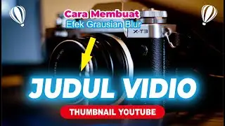 CARA MEMBUAT EFEK GAUSSIAN BLUR DI CORELDRAW LEBIH KEREN DAN MENARIK