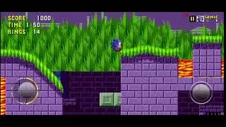 Соник 1 Sonic 1 Marble Zone Act 2 