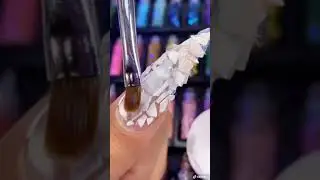 Real Nails with Eggshell - Can I make it work?? Strange & Satisfying #shorts #nails #nailart