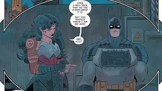 Absolute Wonder Woman Comes To Gotham And Meets Batman!