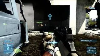 Afrogeez runs into a bomb - Battlefield 3