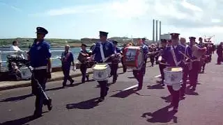 Rose of England Accordion Band, Liverpool with LOL420 on Parade