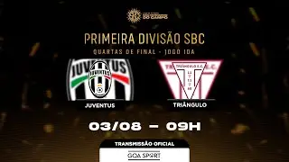 JUVENTUS ALVARENGA X TRI&Acirc;NGULO EC | QUARTAS DE FINAL | PRIMERA DIVIS&Atilde;O DE S&Atilde;O BERNARDO DO CAMPO