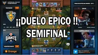 [SEMIFINAL] TEAM QUESO VS VODAFONE GIANTS | SUPERLIGA ORANGE CLASH ROYALE | GAMERGY |
