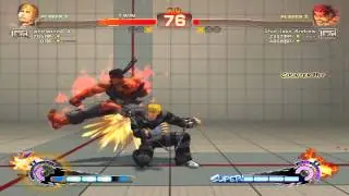 Ultra Street Fighter IV battle: Cody vs Evil Ryu