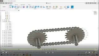 Menggambar Gear Sproket Per step by Autodesk Fusion 360