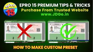Epro 15 Premium Tips and Tricks l How to Make Custom Preset l Easy Steps Buy From Trusted Website
