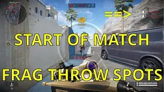 Warface | Start of Match Grenades Throw Spots