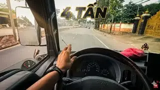Một m&igrave;nh xuống 4 TẤN h&agrave;ng để về sớm
